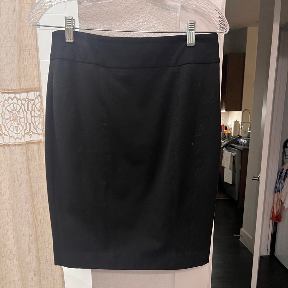 Express Classic Black Pencil Skirt